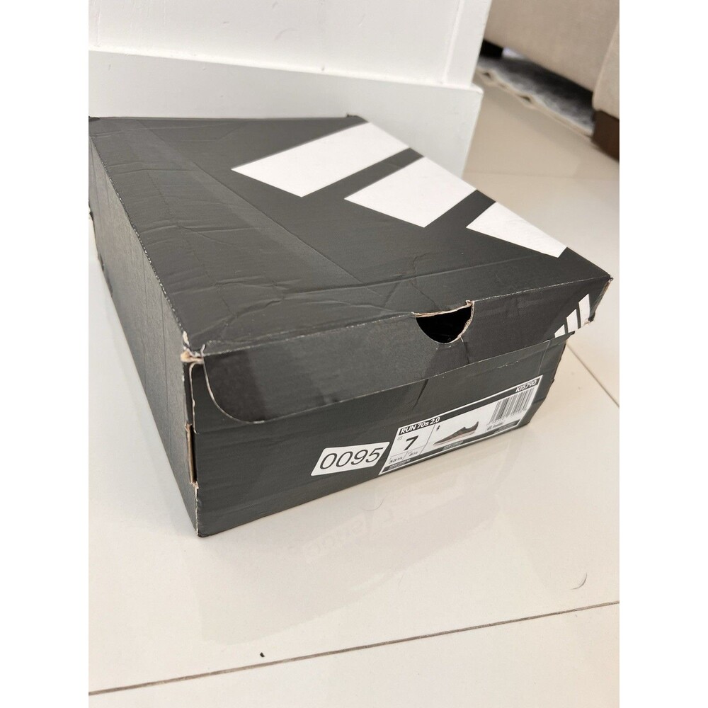 ADIDAS RUN 70s 2.0 K15790 Leopard Cheetah Black Magic Beige Real Fur  7 W 5.5Y - Picture 14 of 14